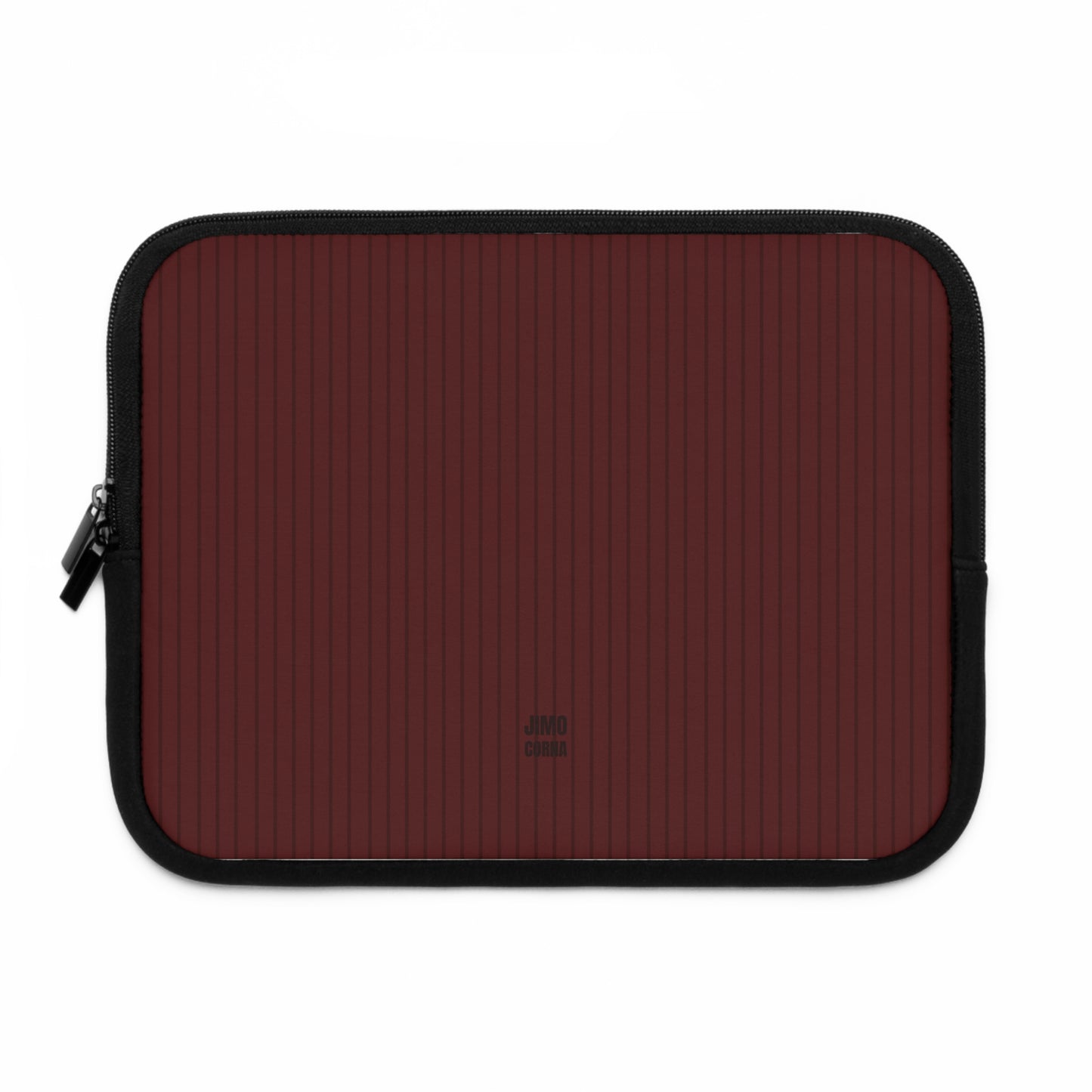 Red Cherry Soft Stripes Laptop Sleeve