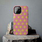 Big Polka Dot | Pink and Yellow