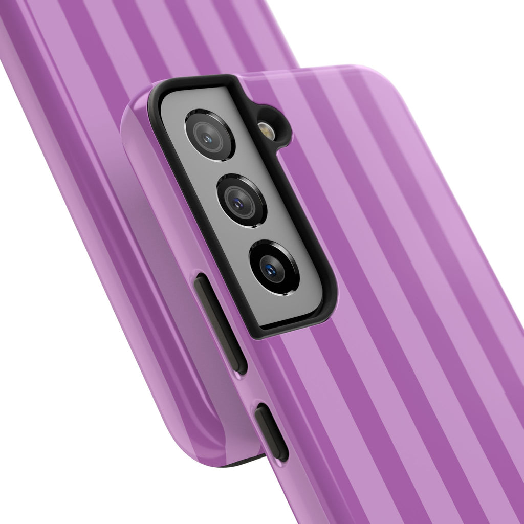 Bold Stripes Samsung Galaxy Case | Plum