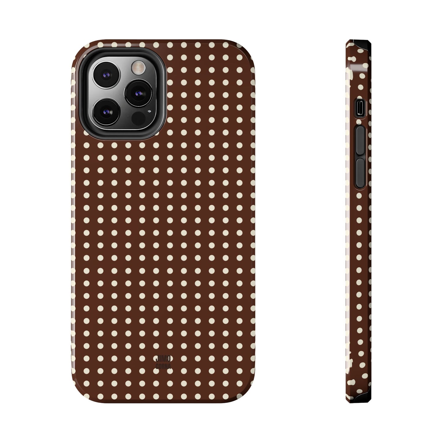 Brown Polka Dot