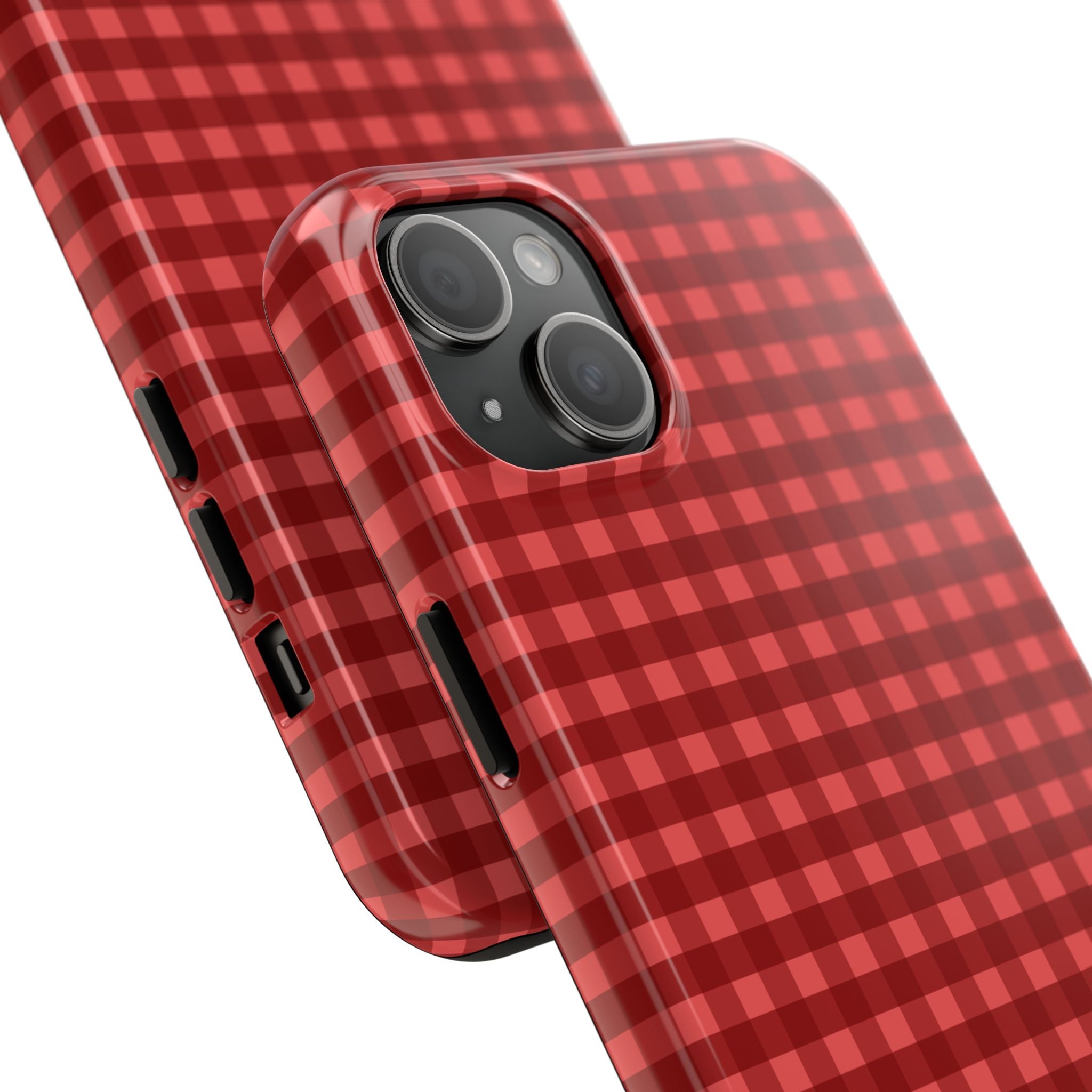 Farm Gingham iPhone Case | Red