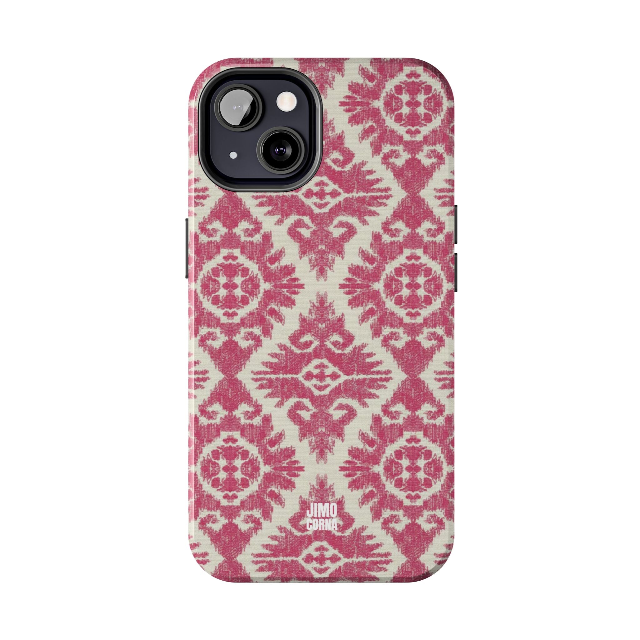 Damask iPhone Case | Pink