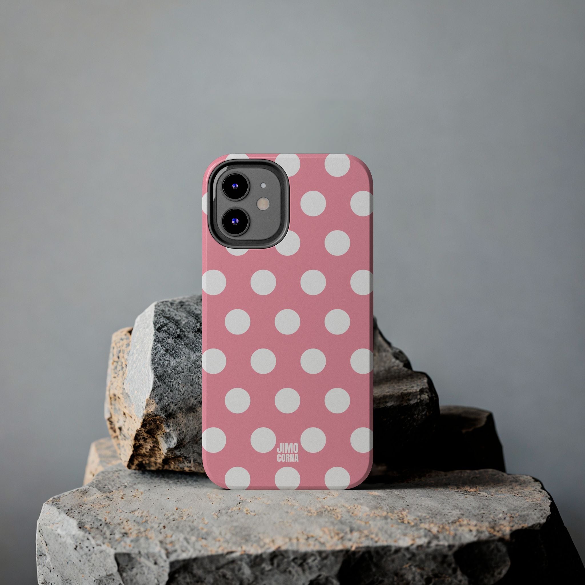 Big Polka Dot | Pink and White