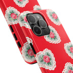 Rosy Lace iPhone Case
