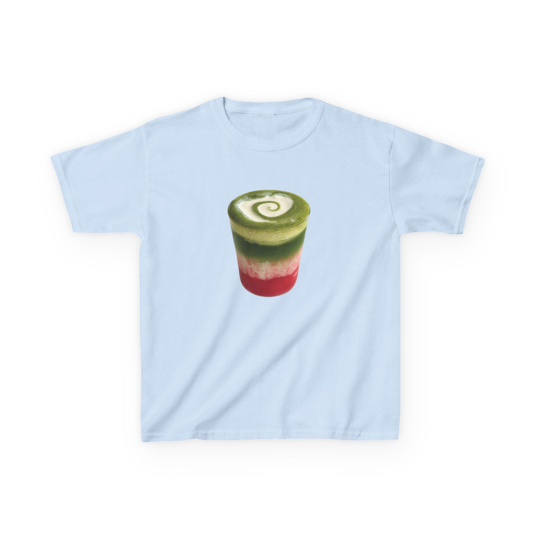 Pink Matcha Baby Tee