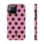 Big Polka Dot | Pink and Black