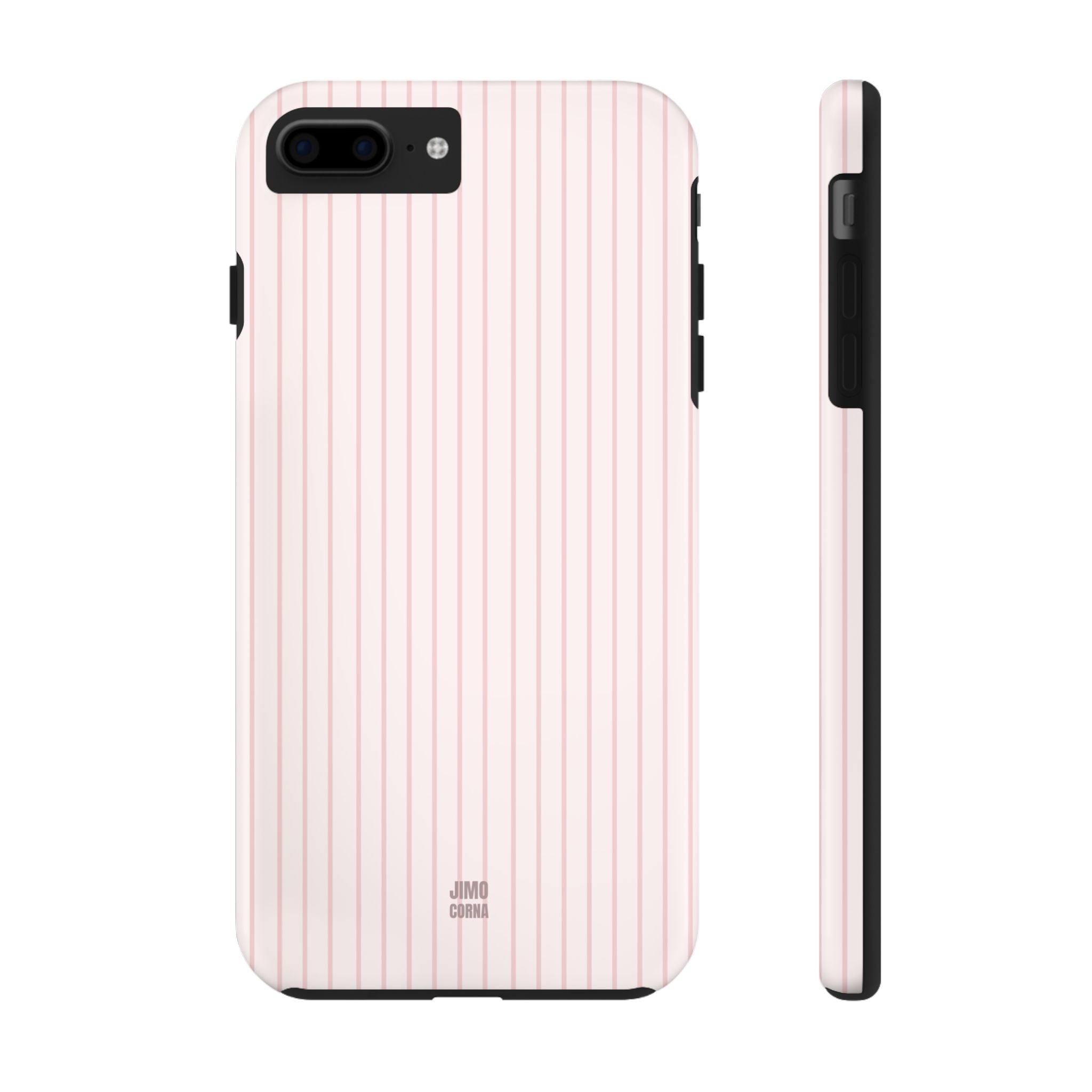 Baby Pink Soft Stripes