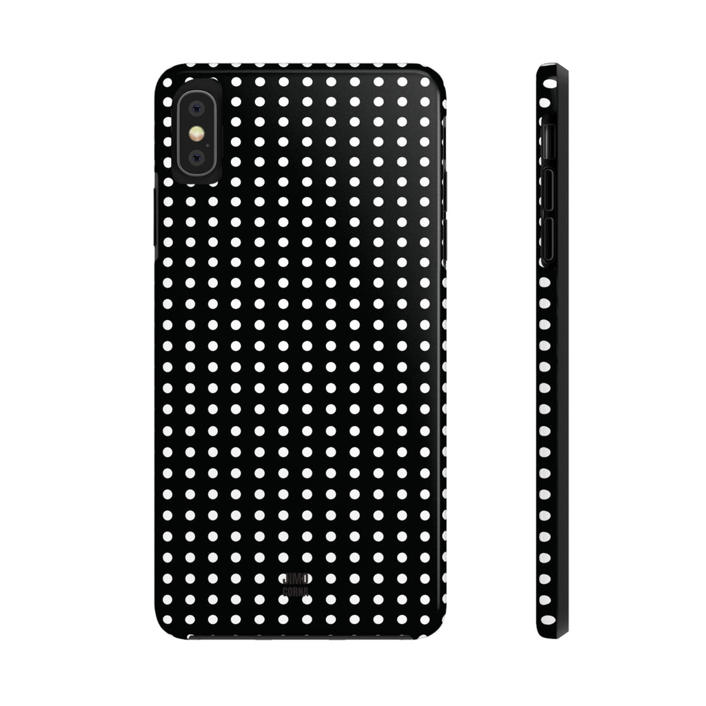 Black Polka Dot