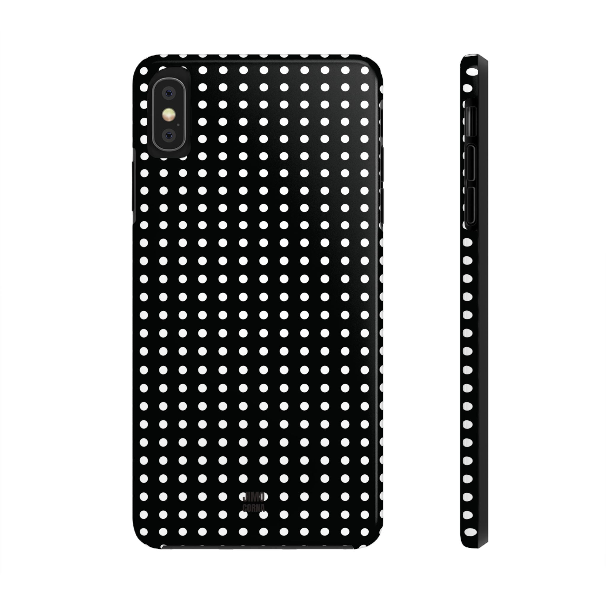 Black Polka Dot