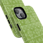 Holiday Knit | Green MagSafe iPhone Case
