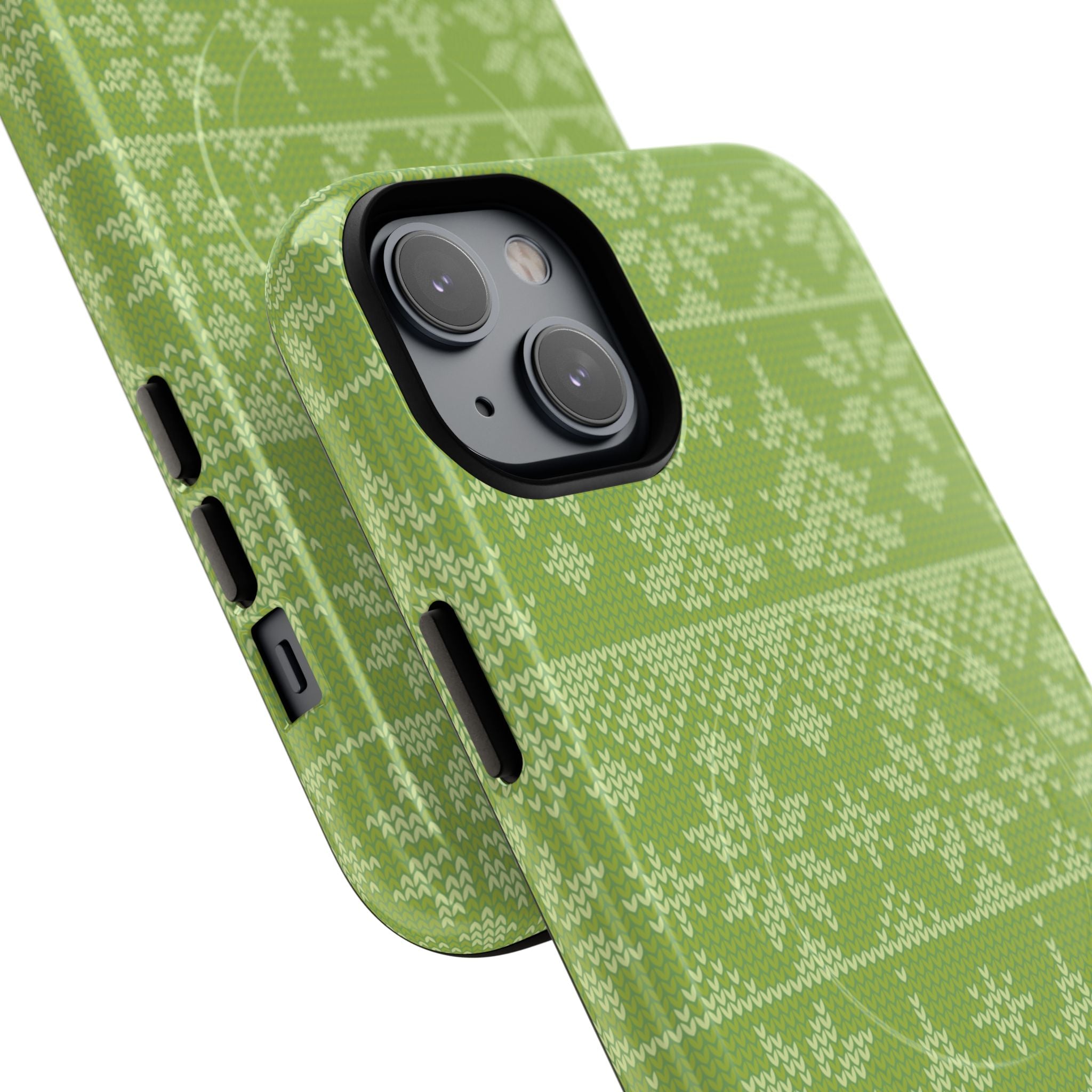 Holiday Knit | Green MagSafe iPhone Case