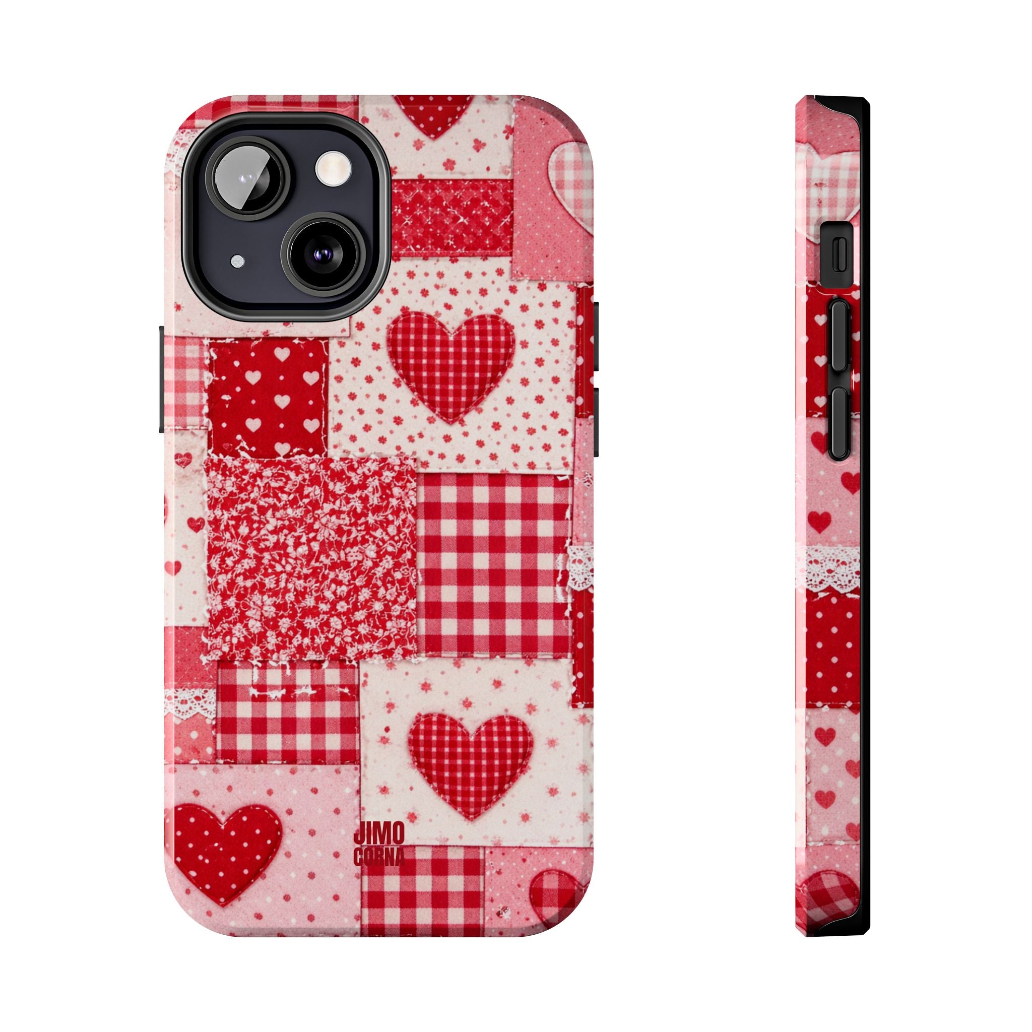 Patchwork Heart iPhone Case