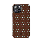 Polka Dot | Brown and Blue