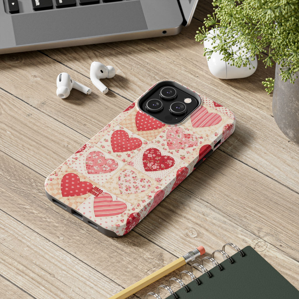 Sweetheart Patchwork iPhone Case