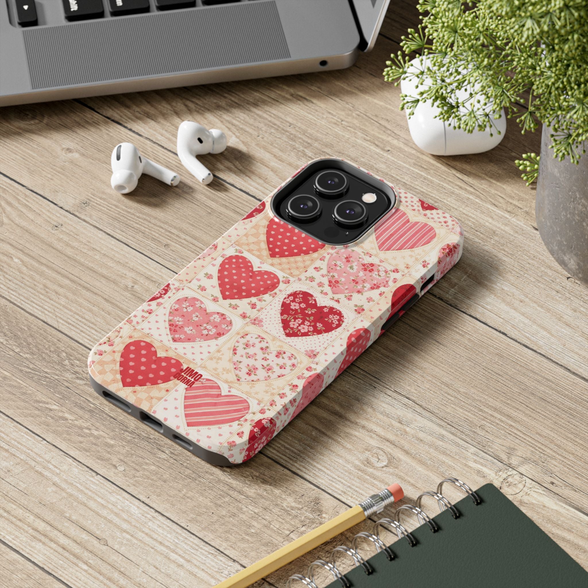 Sweetheart Patchwork iPhone Case