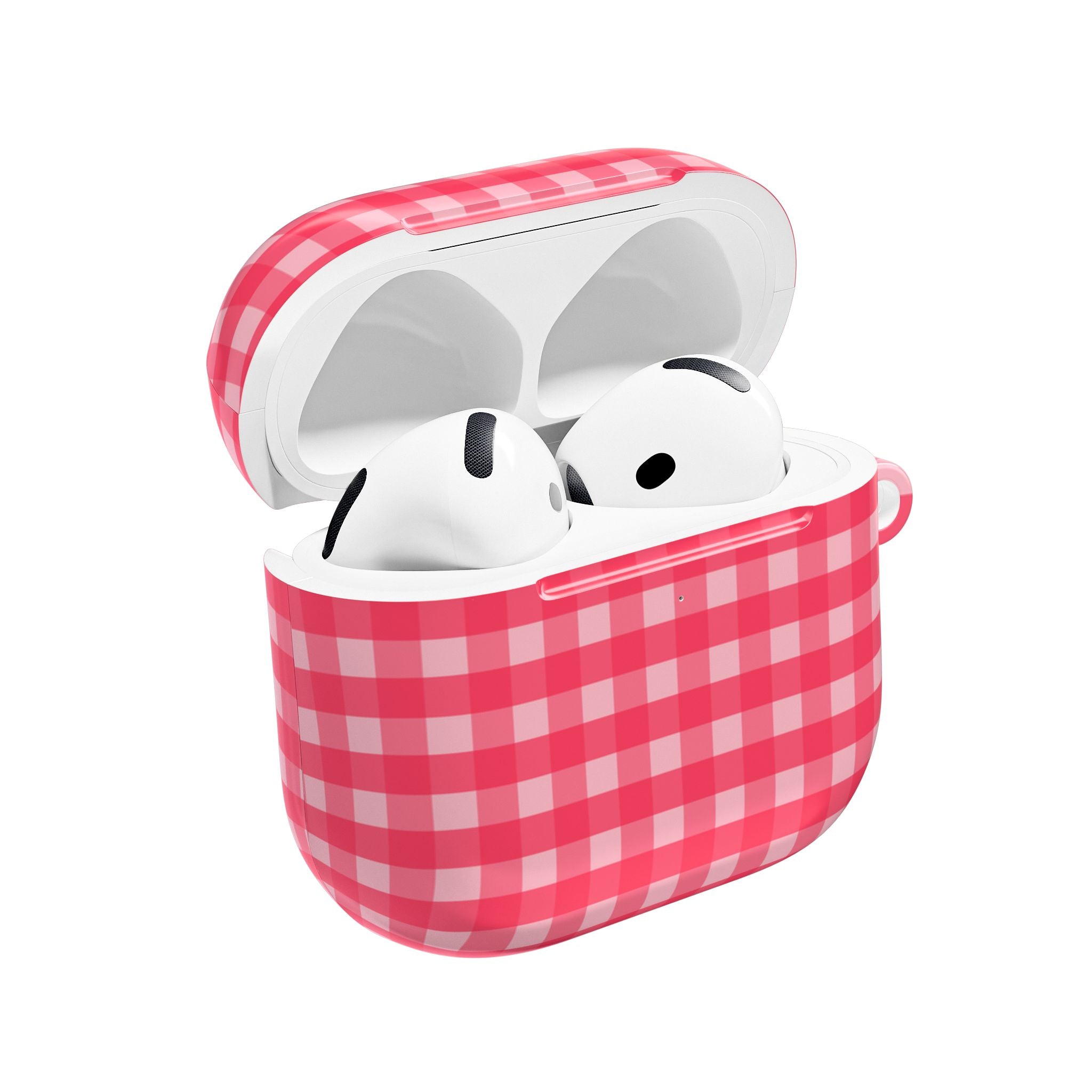 Farm Gingham AirPods Case | Hot Pink