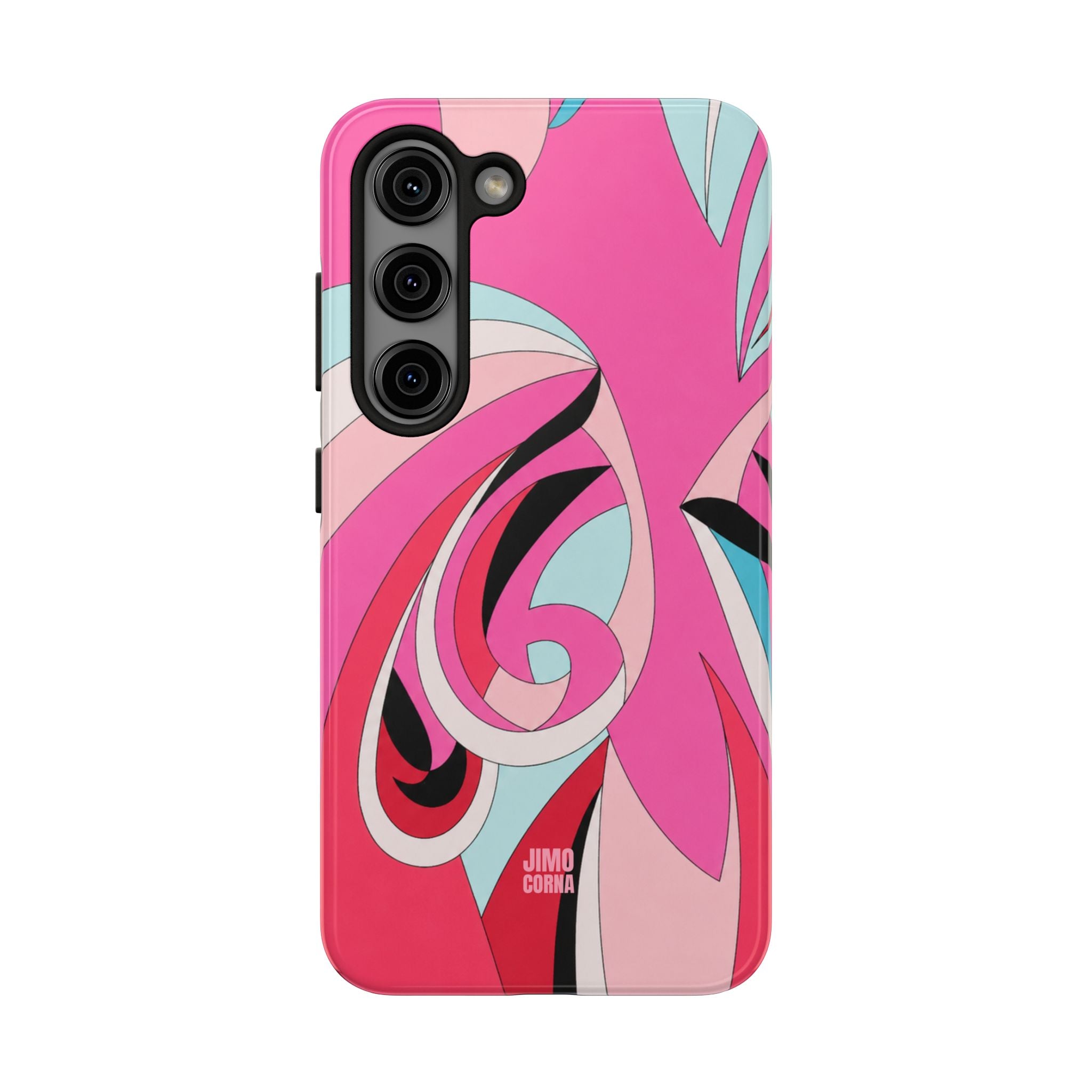 Pink Tropic Swirl Samsung Galaxy Case