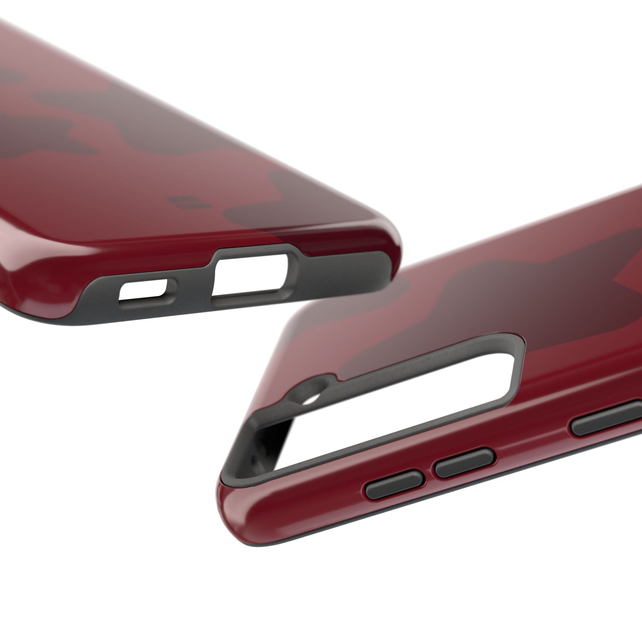 Cherry Red Bold Stars