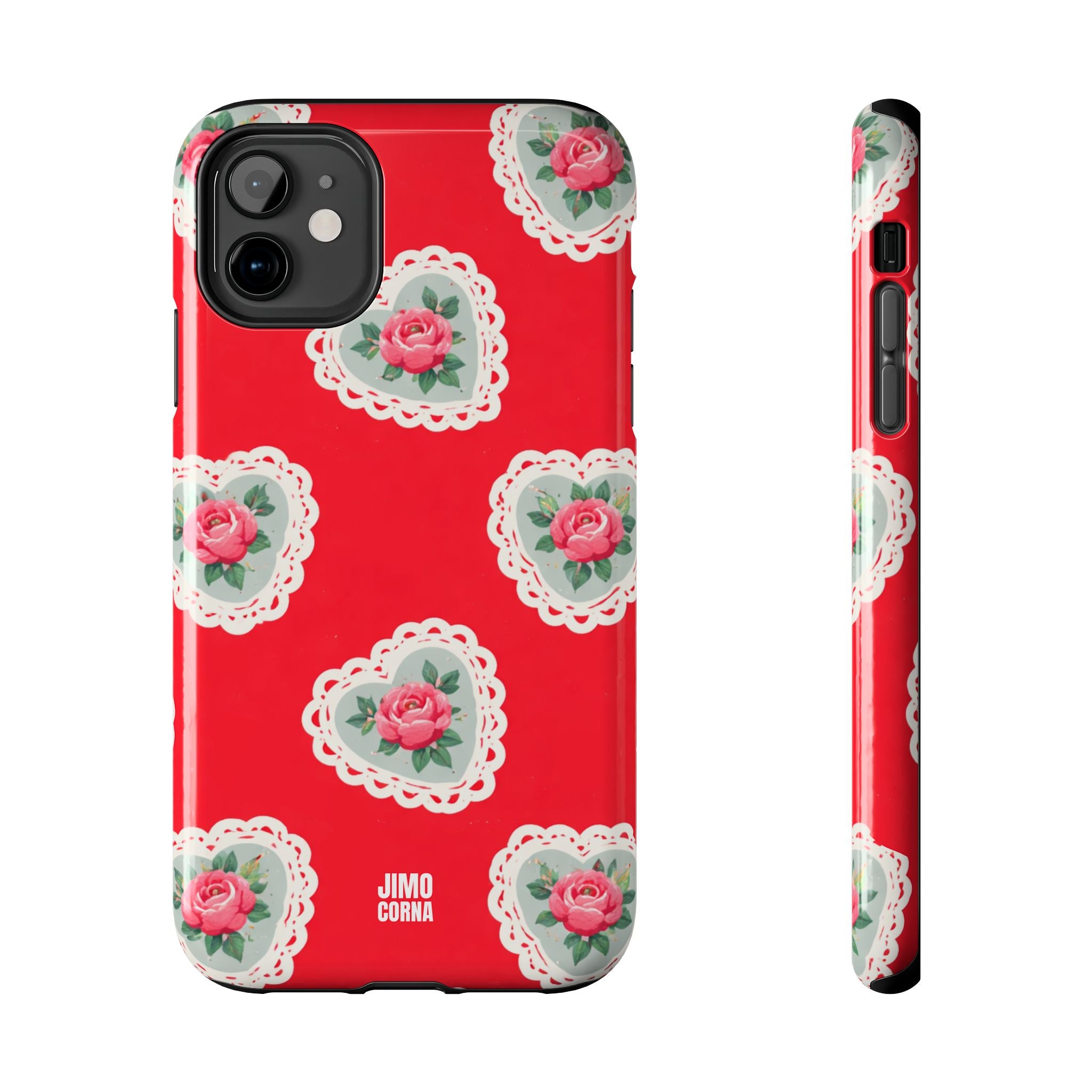 Rosy Lace iPhone Case
