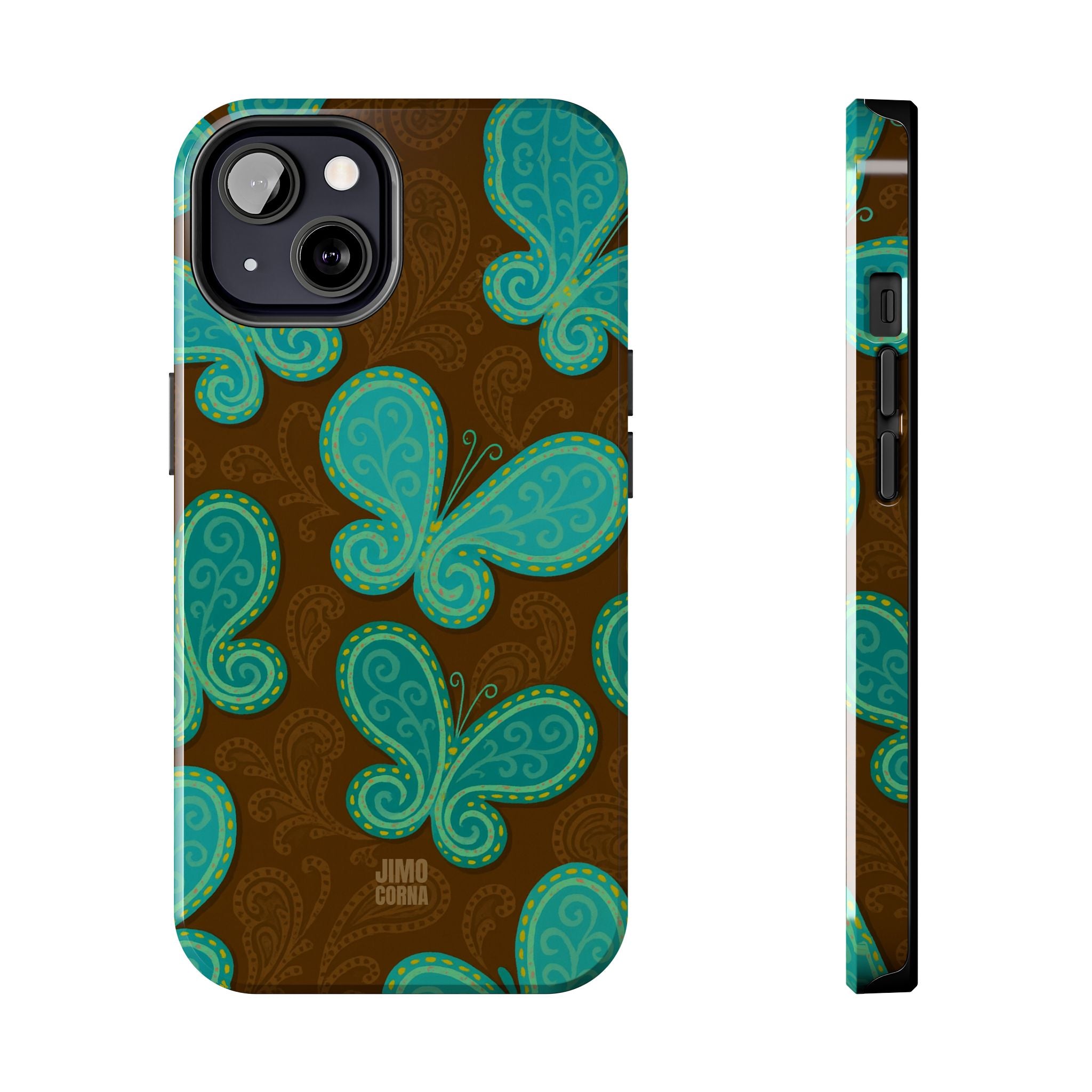 Cocoa Breeze Butterflies iPhone Case