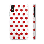 Big Polka Dot | White and Red
