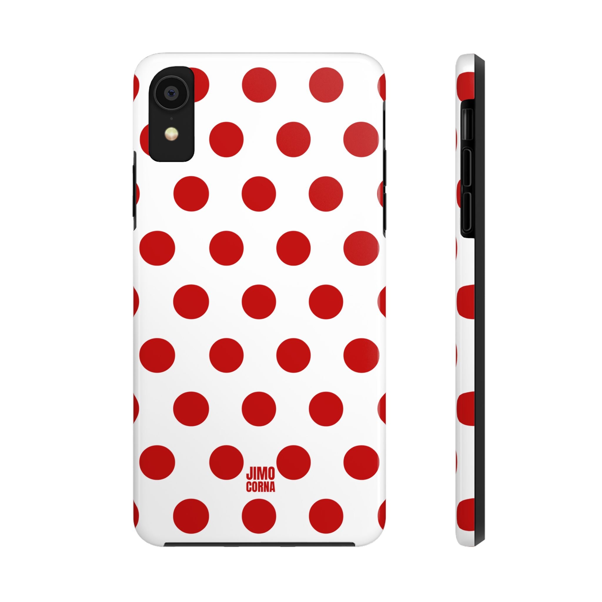Big Polka Dot | White and Red