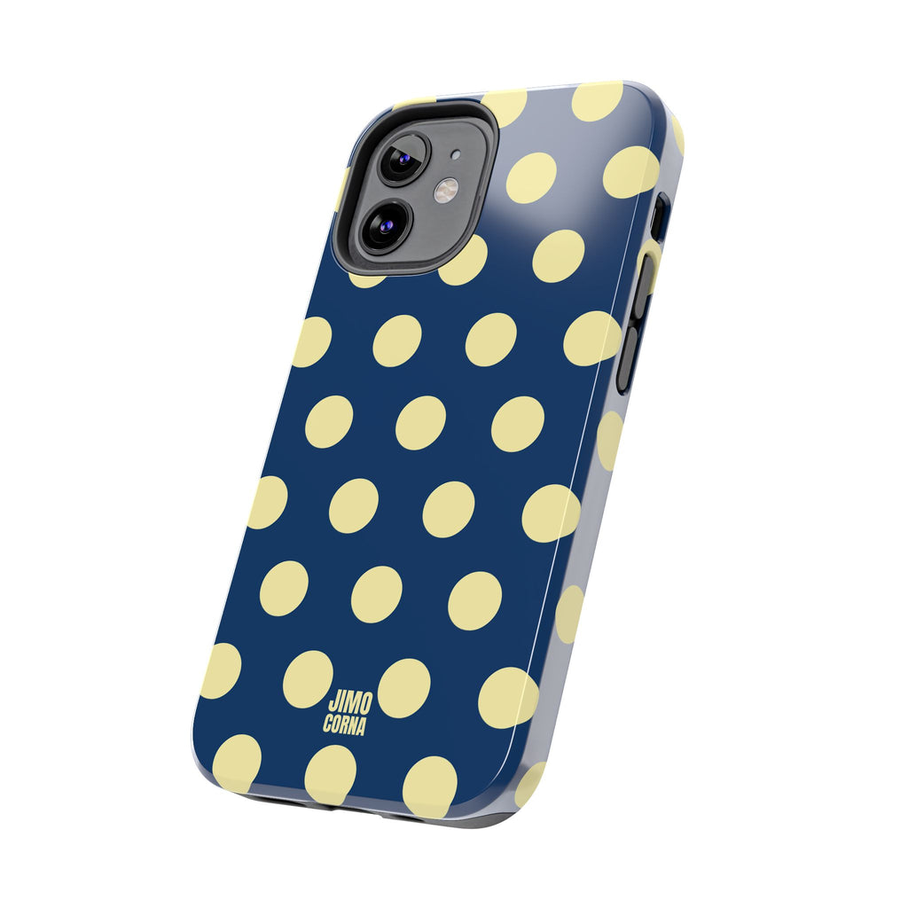 Big Polka Dot | Blue and Cream