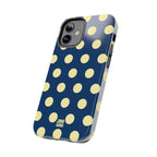 Big Polka Dot | Blue and Cream