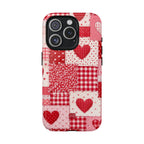 Patchwork Heart MagSafe iPhone Case