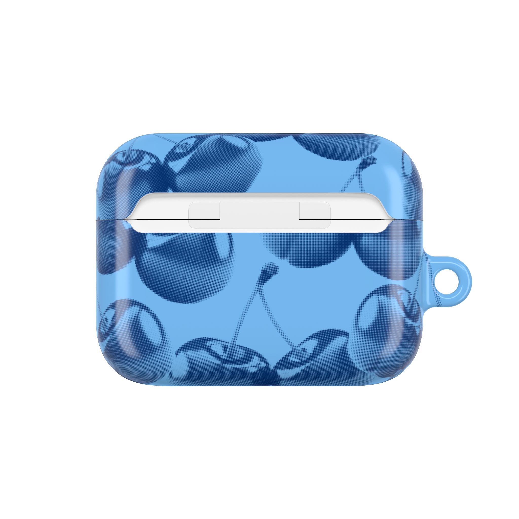 Blue Retro Cherries AirPods Case
