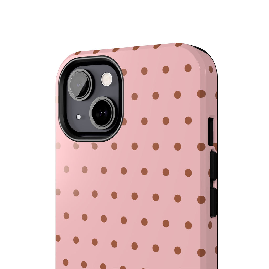 Polka Dot | Pink and Brown