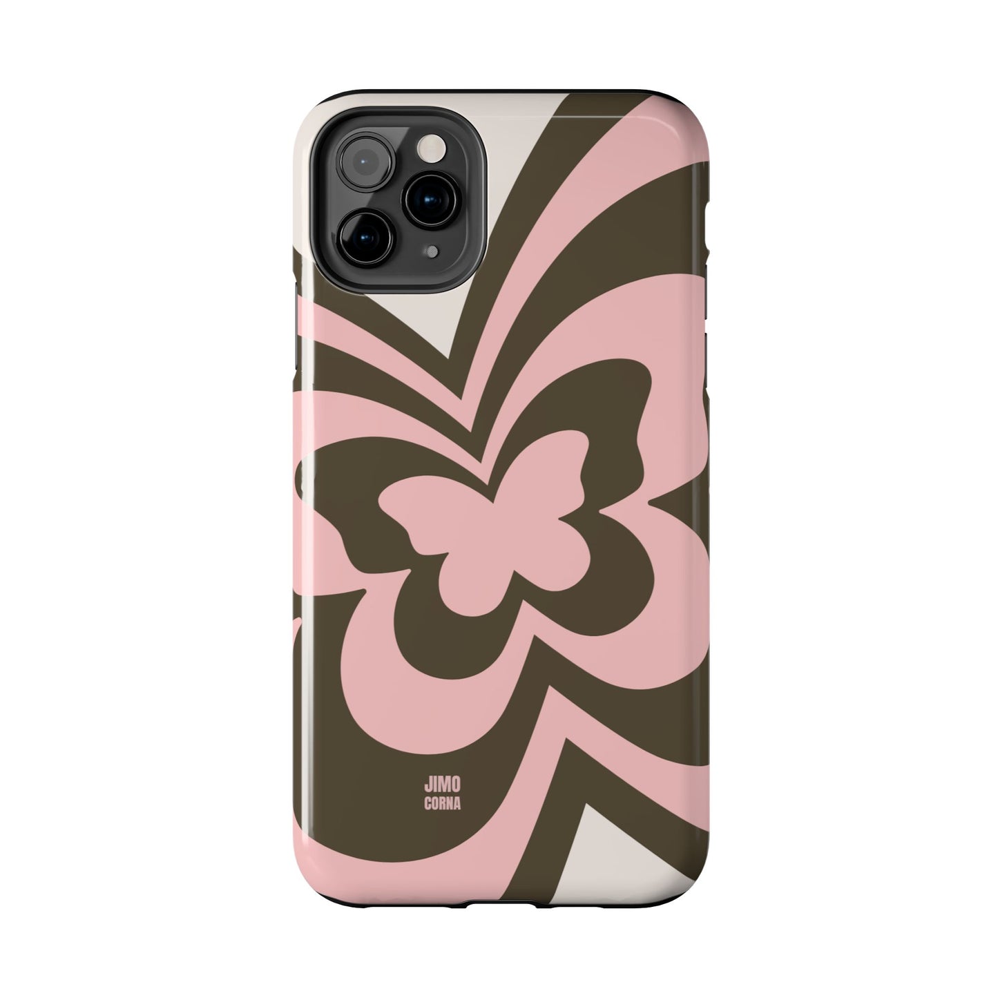 Pink Retro Butterfly