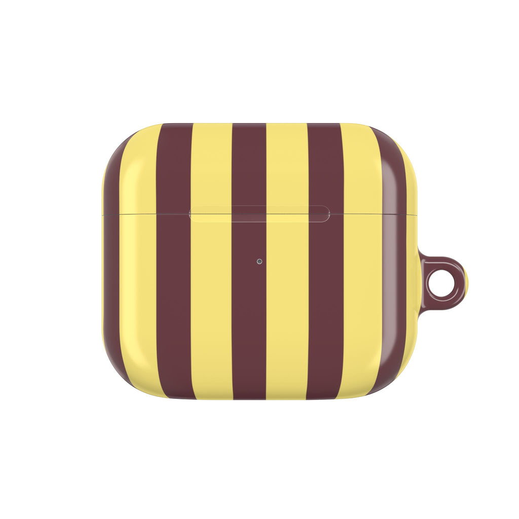 Bold Stripes AirPods Case | Banana