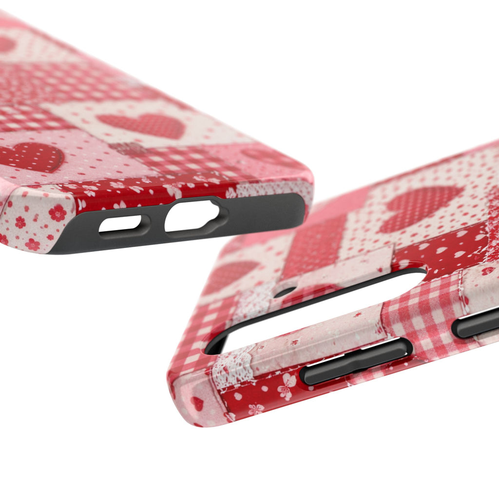 Patchwork Heart Samsung Galaxy Case