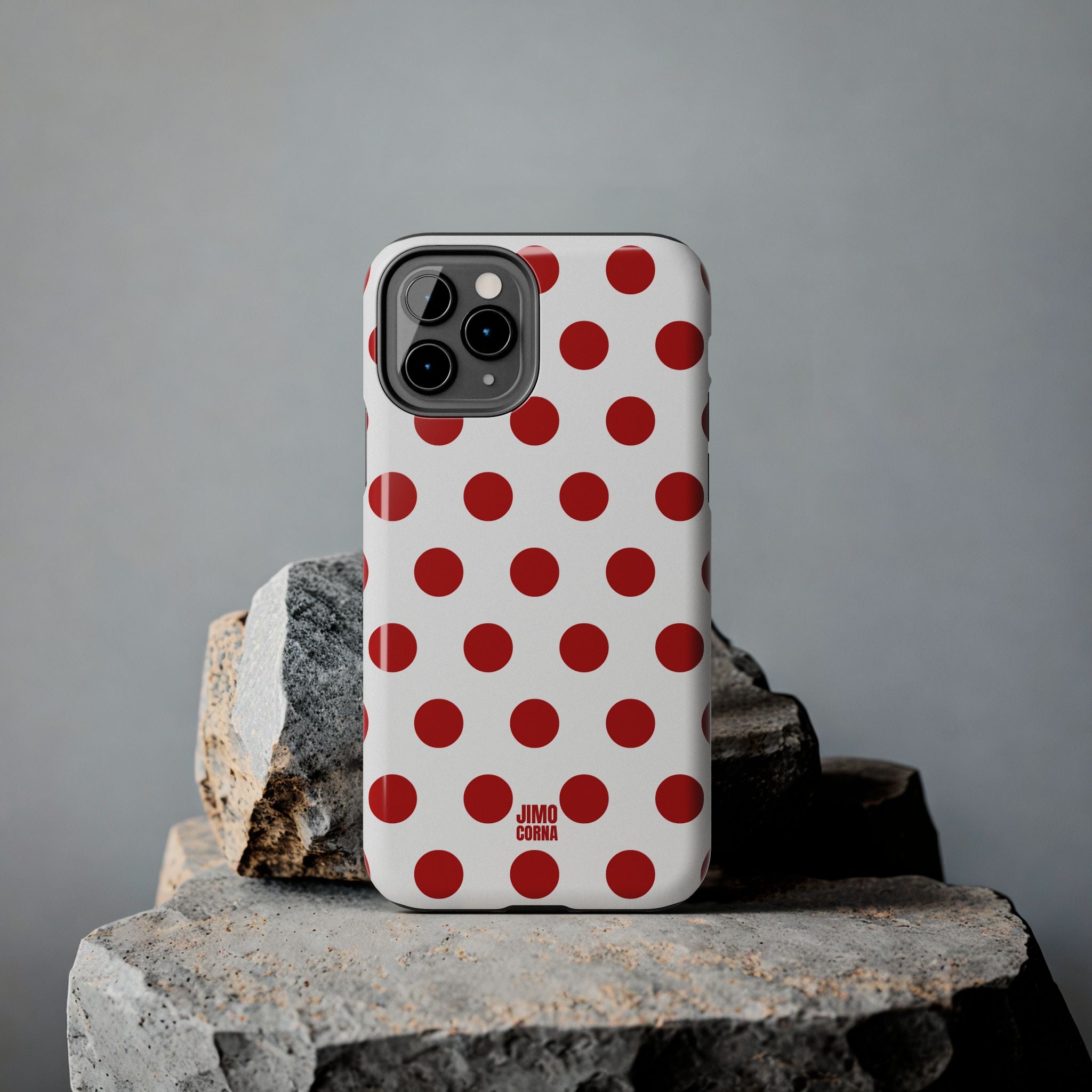 Big Polka Dot | White and Red