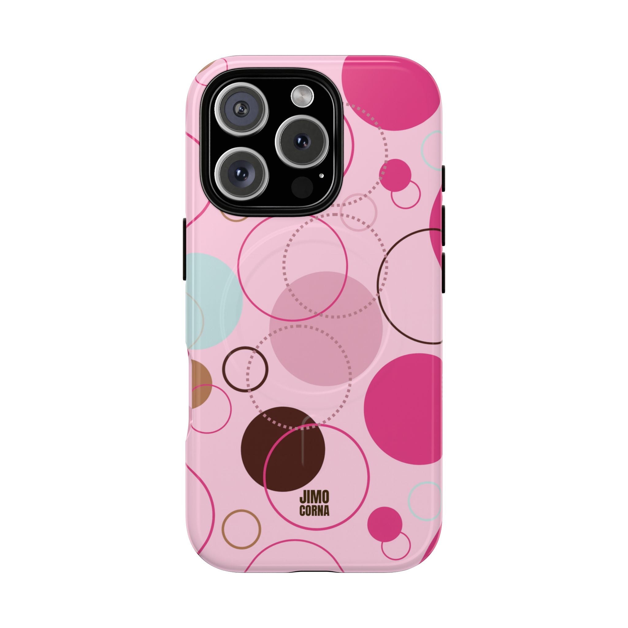 Spiral Pop MagSafe iPhone Case | Pink