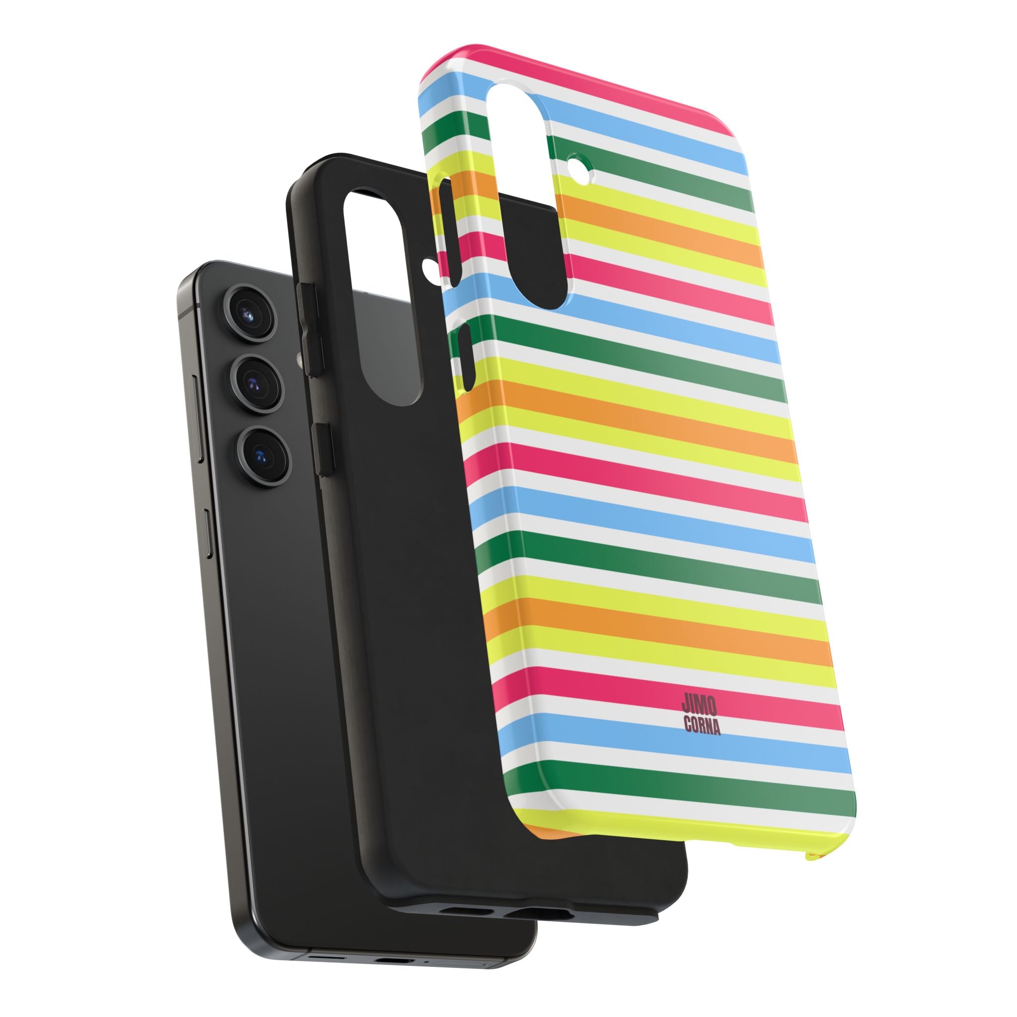 Rainbow Sorbet Stripe Samsung Galaxy Case