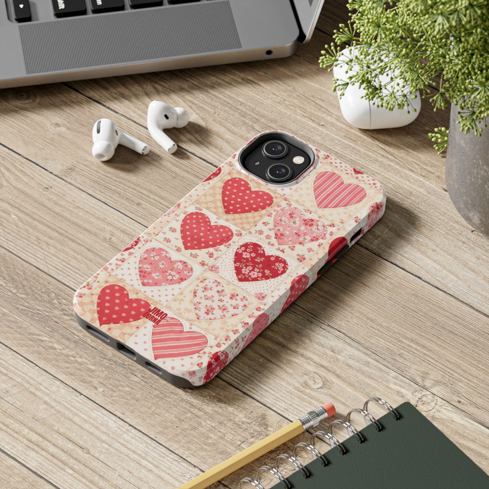 Sweetheart Patchwork iPhone Case