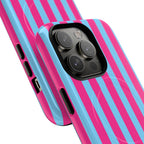 Bold Stripes MagSafe iPhone Case | Cotton Candy
