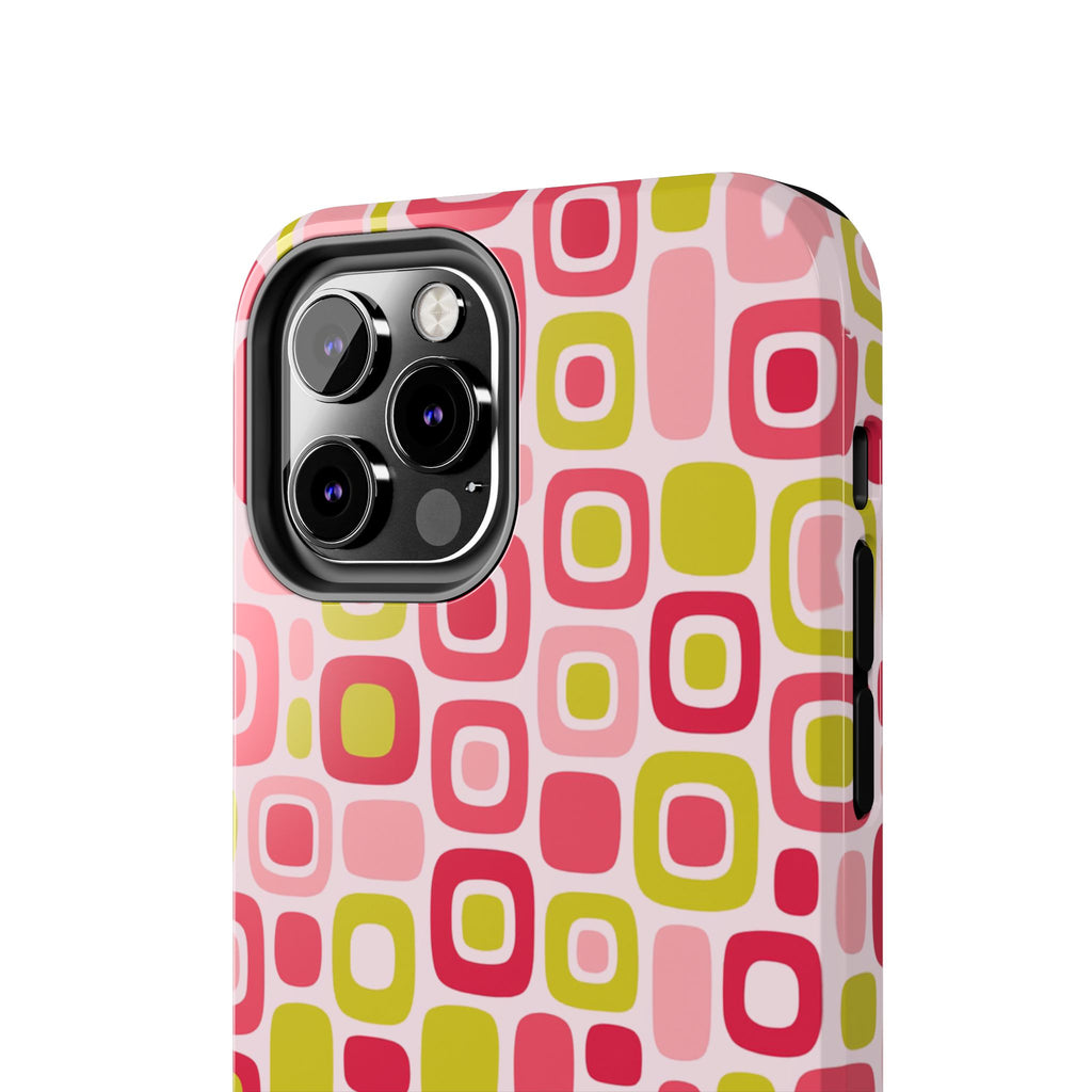 Bubble Pop Geometry iPhone Case