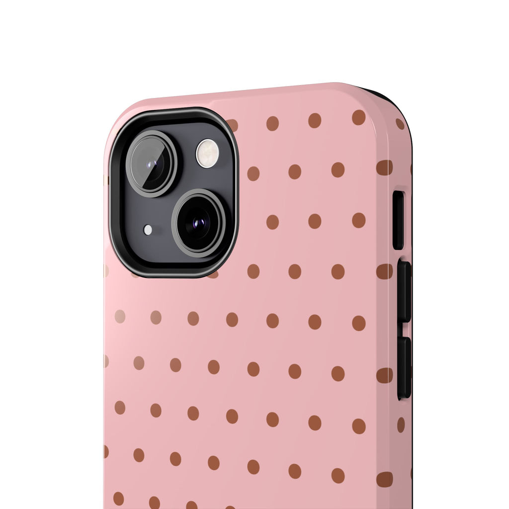 Polka Dot | Pink and Brown
