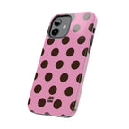 Big Polka Dot | Pink and Black
