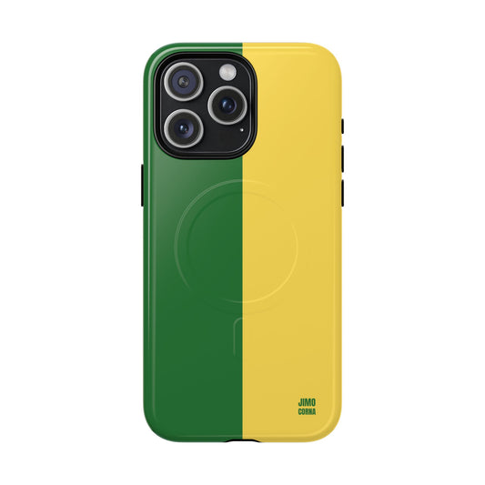 Green and Yellow Color Block