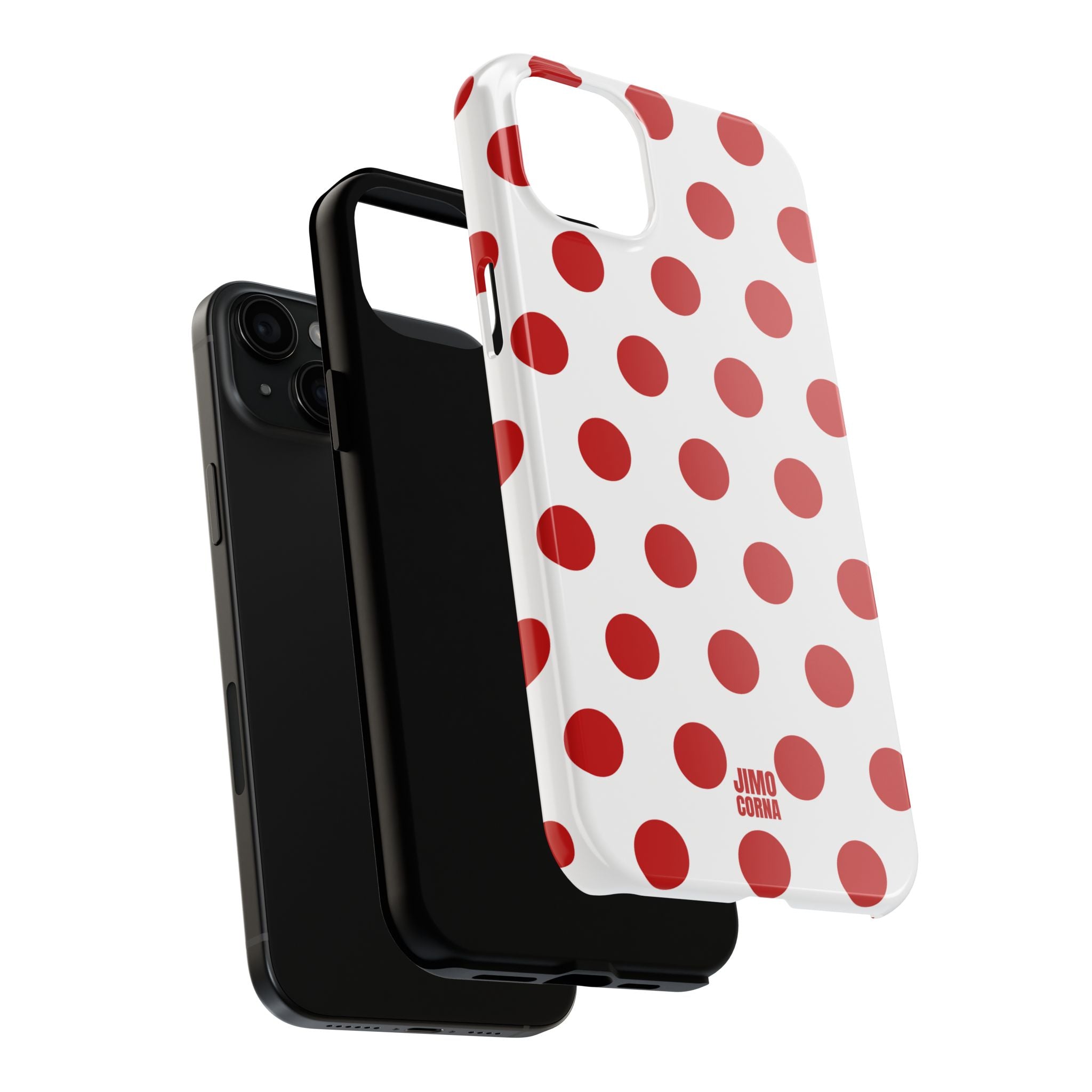 Big Polka Dot | White and Red