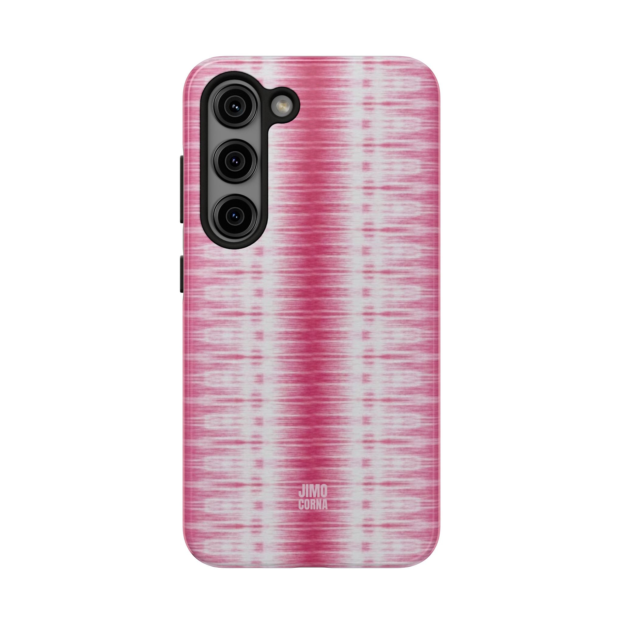 Pink Woven Texture Samsung Galaxy Case