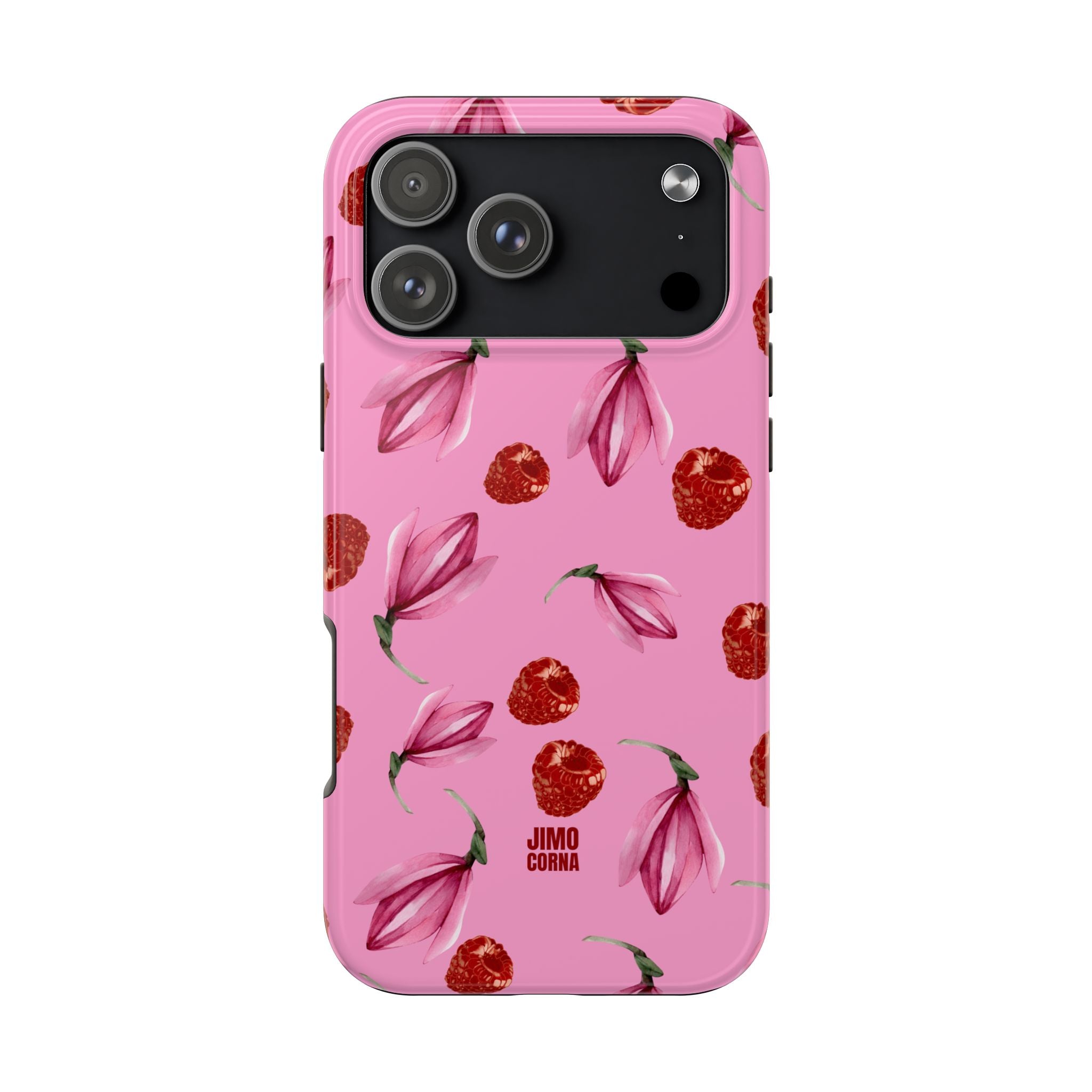 Raspberries and Flowers