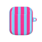 Bold Stripes AirPods Case | Cotton Candy