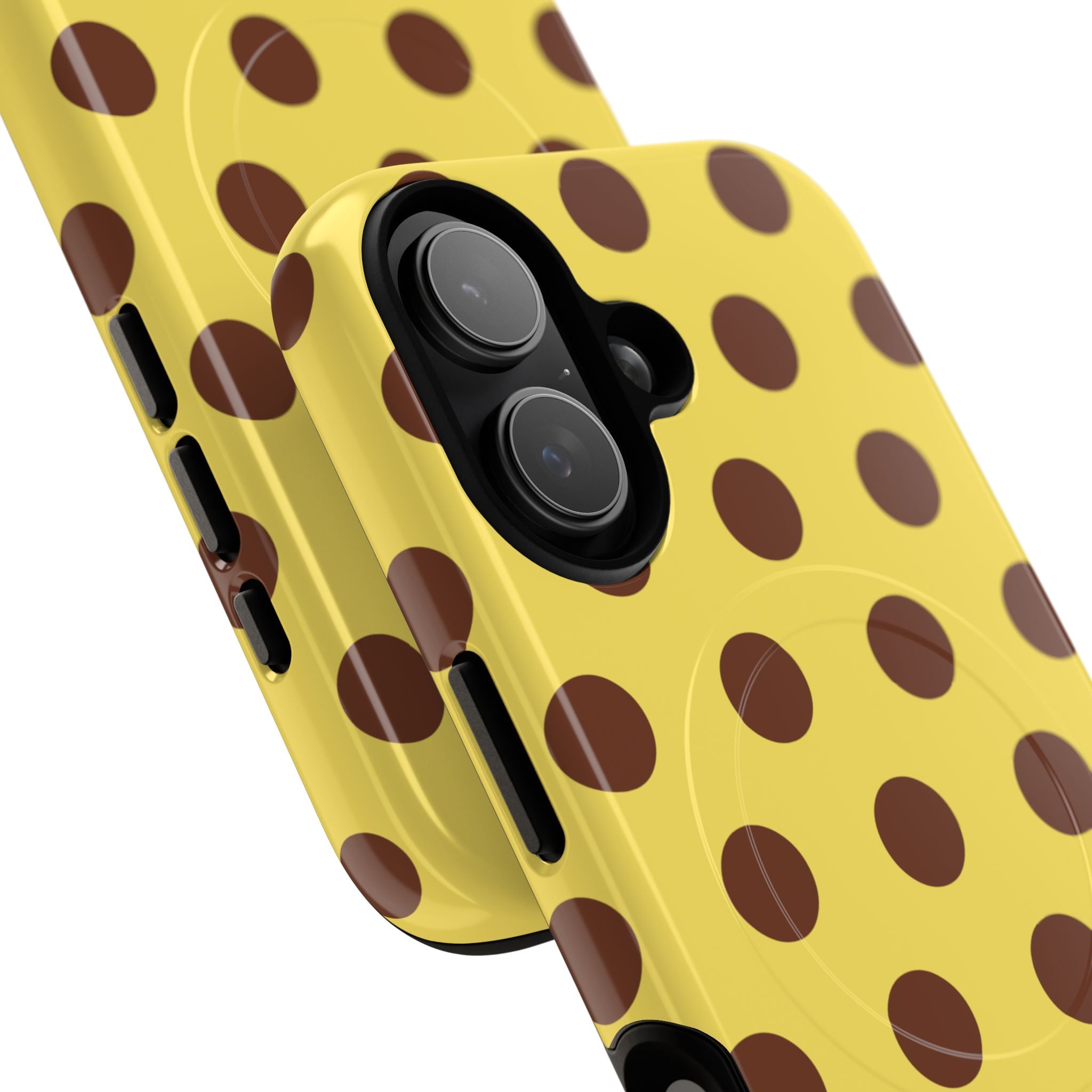 Big Polka Dot | Yellow and Brown
