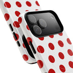 Big Polka Dot | White and Red
