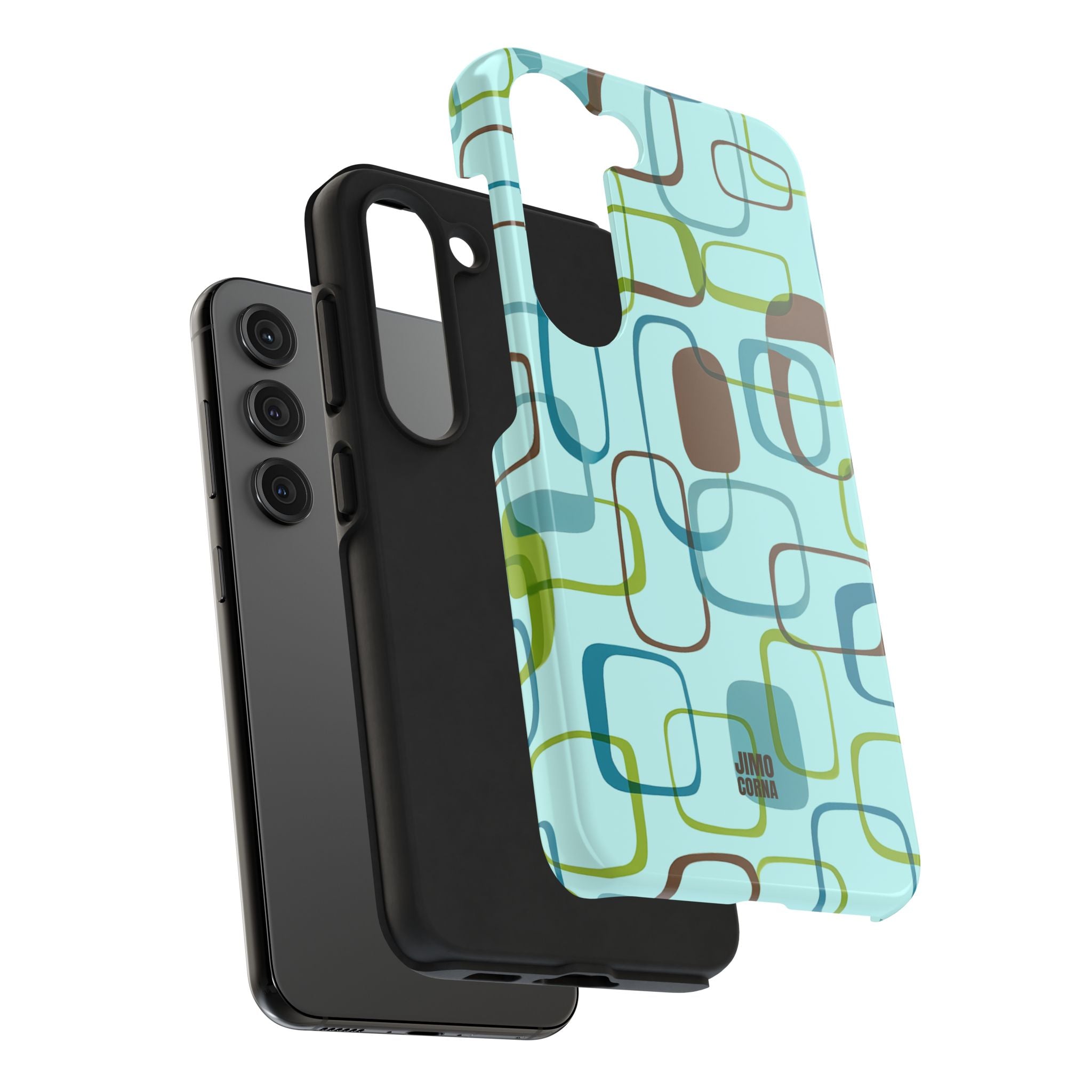 Coast Blocks iPhone Case | Mint